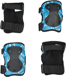 Micro Knee and Elbow Pads Black AC8015 (голубой, S)