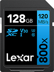 Lexar High-Performance 800x SDXC LSD0800128G-BNNNG 128GB