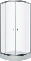 Душевой уголок Triton Альфа-Хром 90х90 (с поддоном)