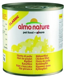 Almo Nature Classic Adult Cat Chicken Fillet (0.28 кг) 12 шт.