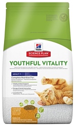 Hill's Science Plan (1.5 кг) Feline Adult 7+ Youthful Vitality Chicken & Rice