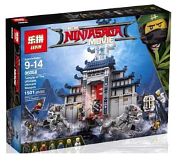 Lepin NinjaGo 06058 Храм Последнего великого оружия аналог Lego 70617
