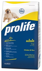 Prolife (3 кг) Adult Large с курицей и рисом