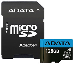 ADATA Premier microSDXC UHS-I U1 V10 A1 Class10 128GB + SD adapter