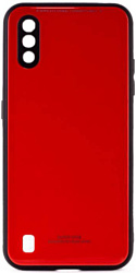 Case Glassy для Galaxy M01 (красный)