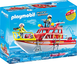 Playmobil PM70147 Пожарно-спасательная лодка