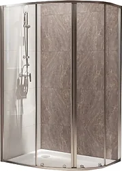Душевой уголок BelBagno DUE-RH-2-100/80-C-Cr