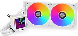 Жидкостное охлаждение для процессора Lian Li Galahad II LCD 280 G89.GA2ALCD28W.00 Жидкостное охлаждение для процессора Lian Li Galahad II LCD 280 G89.GA2ALCD28W.00