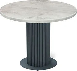 Кухонный стол Sheffilton SHT-TU69/TT 80 (антрацит/бетон светлый)