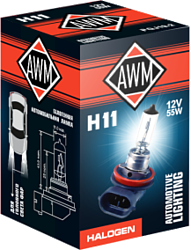AWM H11 12V 55W PGJ19-2 (1шт) 410300013 AWM H11 12V 55W PGJ19-2 (1шт) 410300013