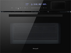 Электрический духовой шкаф Weissgauff OEMS 459 PDB Black Edition