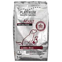 PLATINUM (15 кг) Adult Dog Lamb + Rice