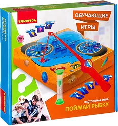 Настольная игра для детей Bondibon Поймай рыбку Настольная игра для детей Bondibon Поймай рыбку