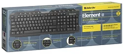 Клавиатура Defender Element HB-195 RU