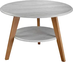 Журнальный столик Мебелик BeautyStyle 17 (дуб дымчатый/бук)