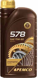 Трансмиссионное масло Pemco 578 75W-80 1л