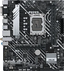 Материнская плата ASUS PRIME H610M-A WiFi D4 Материнская плата ASUS PRIME H610M-A WiFi D4