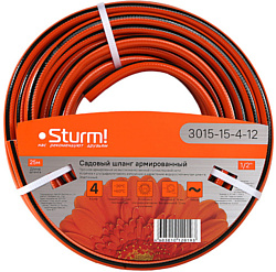 Sturm 3015-15-4-12 (оранжевый, 1/2", 25 м)