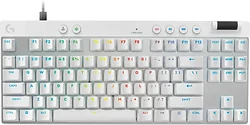 Клавиатура Logitech G Pro X TKL Rapid Analog 920-013242 white (без кириллицы)