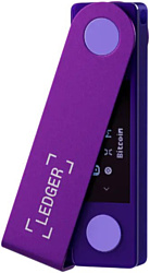 Аппаратный криптокошелек Ledger Nano X (фиолетовый аметист)