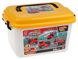 Qilun Toys Fire Rescue 6в1 Техника с трещеткой