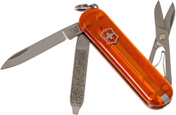 Victorinox Classic SD Transparent (оранжевый)