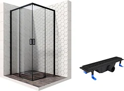 Душевой уголок Ambassador Set 11011203-ST2