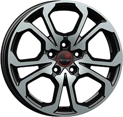 Колесный диск Вектор R242 6.5x17/5x114.3 D66.1 ET50 Черный с проточкой Колесный диск Вектор R242 6.5x17/5x114.3 D66.1 ET50 Черный с проточкой