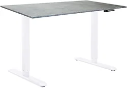 Стол для работы стоя ErgoSmart Manual DESKFIT DF100 1380х800х18 мм (бетон чикаго/белый) Стол для работы стоя ErgoSmart Manual DESKFIT DF100 1380х800х18 мм (бетон чикаго/белый)