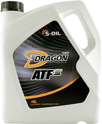 S-OIL DRAGON ATF III 4л