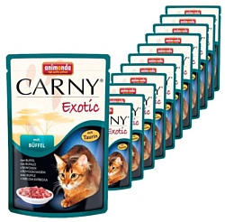 Animonda Carny Exotic для кошек с мясом буйвола (0.085 кг) 12 шт.