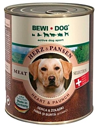 Bewi Dog Meat Selection с сердцем и рубцом (0.8 кг) 6 шт.