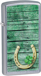 Zippo Slim Horseshoe Design 49123