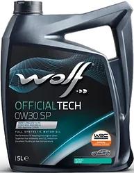 Моторное масло Wolf OfficialTech 0W-30 SP 5л Моторное масло Wolf OfficialTech 0W-30 SP 5л