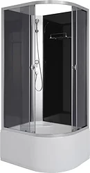 Душевая кабина Niagara Eco E100/80/40L/TN/BK 100x80x195