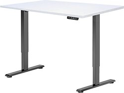 Стол для работы стоя ErgoSmart Electric Desk Prime 1380х800х25 мм (Ясень Тронхейм/черный)