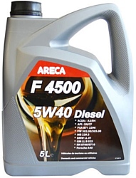 Areca F4500 5W-40 Diesel 5л