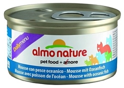 Almo Nature DailyMenu Adult Cat Mousse Ocean Fish (0.085 кг) 12 шт.