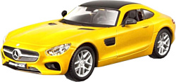 Bburago Mercedes-Benz AMG GT Kit 18-45138 (желтый)