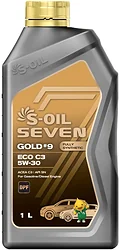 Моторное масло S-OIL SEVEN GOLD #9 ECO C3 5W-30 1л