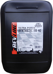 Revline Ultra Force Synthetic 5W-40 20л