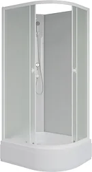 Душевая кабина Niagara Promo P110/80/26L/MT/BK 110x80x195