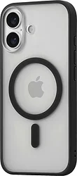 Чехол для телефона uBear Cloud Mag Case для iPhone 17 (черный) Чехол для телефона uBear Cloud Mag Case для iPhone 17 (черный)