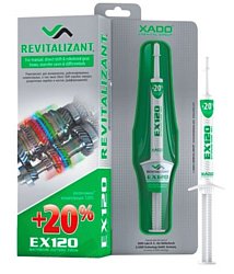 Автомобильная присадка Xado Revitalizant EX120 для КПП и редукторов 8ml