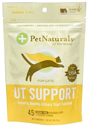 Pet Naturals of Vermont UT Support для кошек со вкусом куриной печени