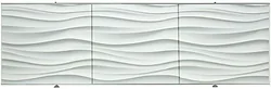 Лицевой экран для ванны Perfecto Linea 36-031707 3D 1.7 м (волна белая)