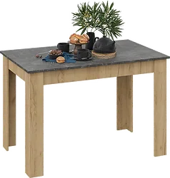 Кухонный стол Трия Промо тип 2 (дуб крафт золотой/ателье темное)