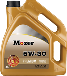 Моторное масло Mozer Premium 5W-30 API SN/CF 4л