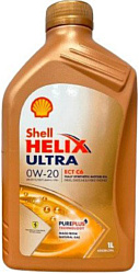 Shell Helix Ultra ECT C6 0W-20 1л Shell Helix Ultra ECT C6 0W-20 1л