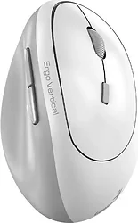 Вертикальная мышь Genius Ergo 8350S white/gray Вертикальная мышь Genius Ergo 8350S white/gray